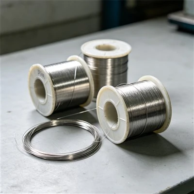Op palladium-gebaseerd gelegeerd draad